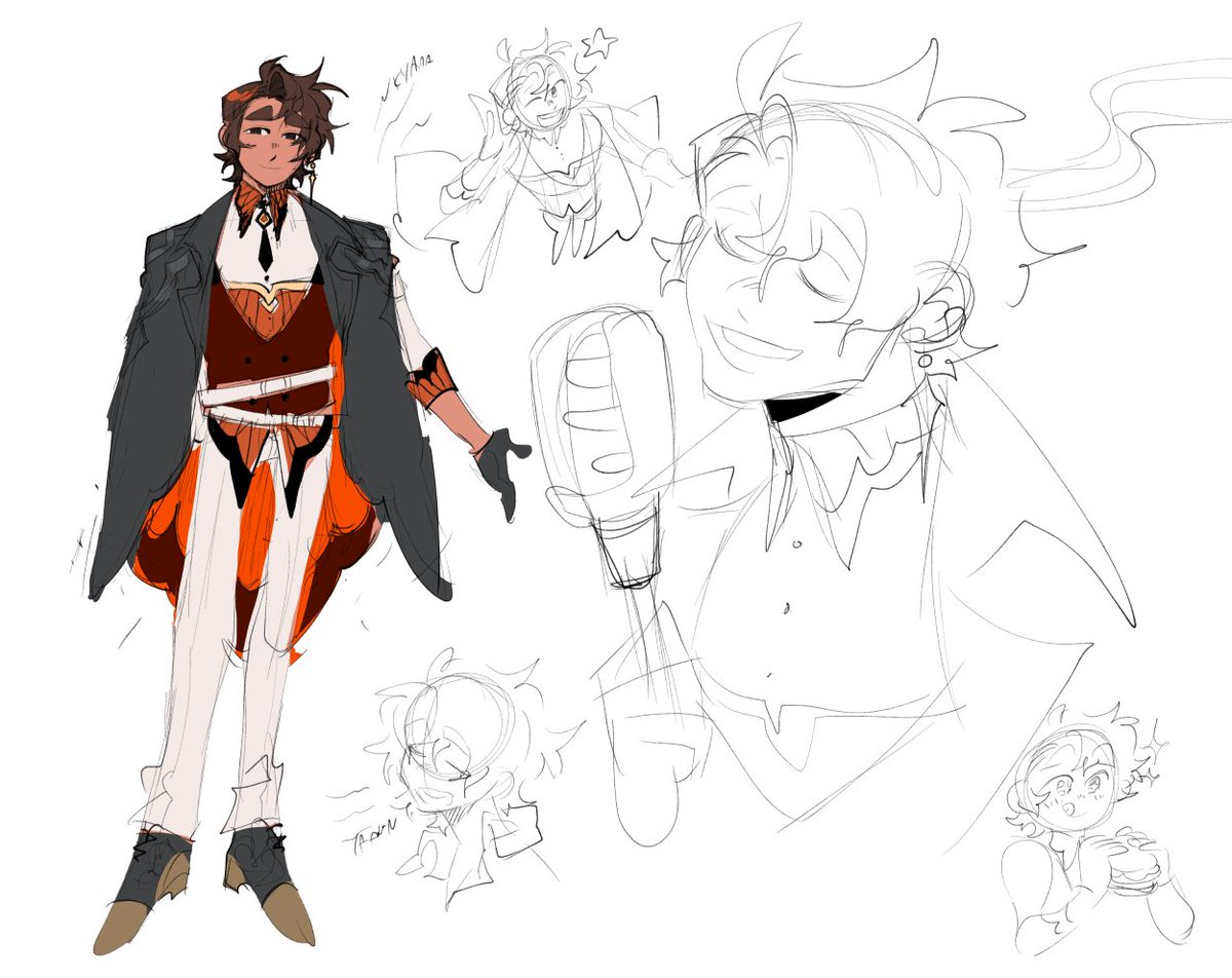 another ashley AU with a friend :]

he's a national superstar! #oc 