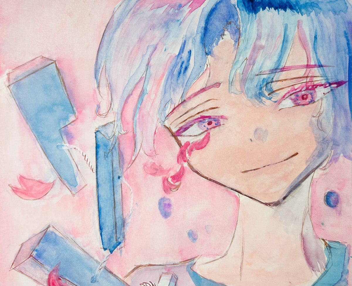 caffeinekure's tweet photo. @mii468656 FF外から参加失礼します。アナログメインで描いているものです　絵に拙いところが多いですが見てくれると幸いです https://t.co/eCJYO2iDcP