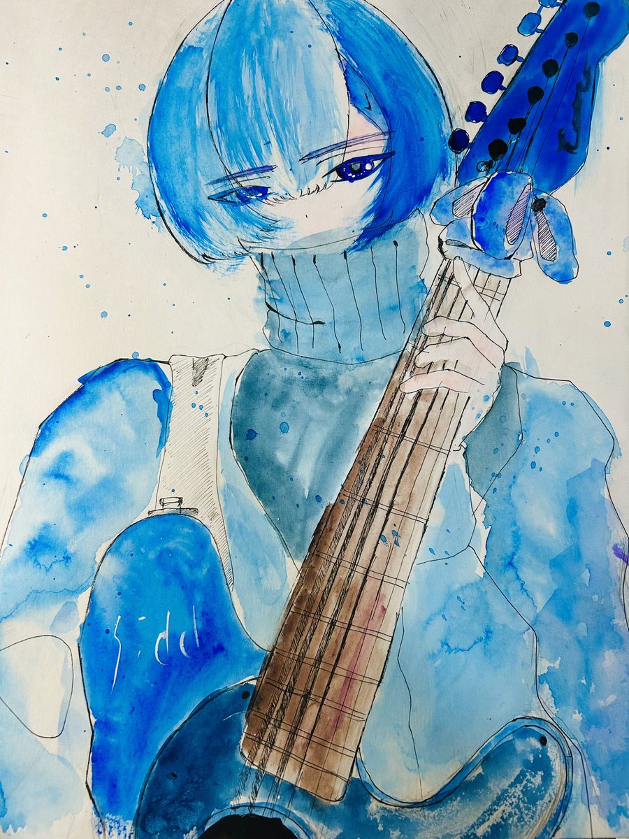 caffeinekure's tweet photo. @mii468656 FF外から参加失礼します。アナログメインで描いているものです　絵に拙いところが多いですが見てくれると幸いです https://t.co/eCJYO2iDcP