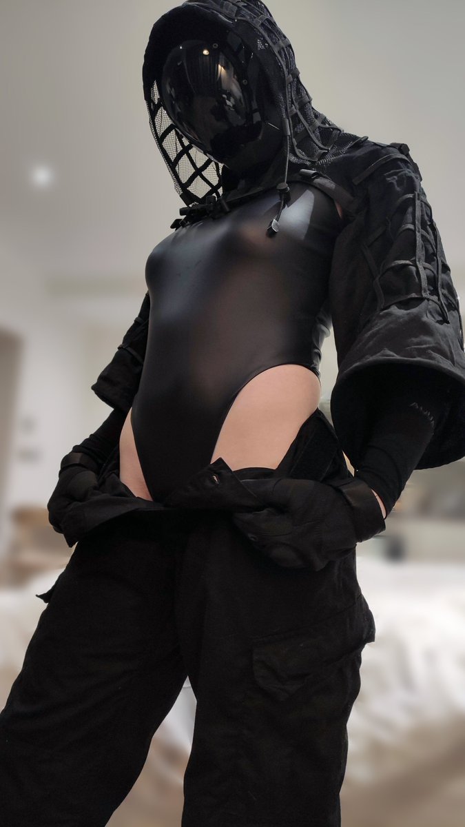 Visited a friend and they let me try on some of their stuff