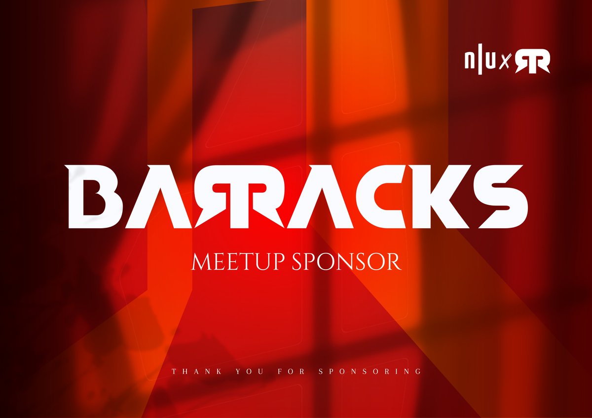 We are thrilled to announce that <a href="/BarracksArmy/">Barracks</a> is proudly sponsoring our upcoming #null monthly meetup! 🎉

A huge shoutout to Barracks for stepping up in supporting our #community. 🙌 Excited to have you on board—check them out at barracks.army

<a href="/null0x00/">null - The Open Security Community</a>
#nullahm