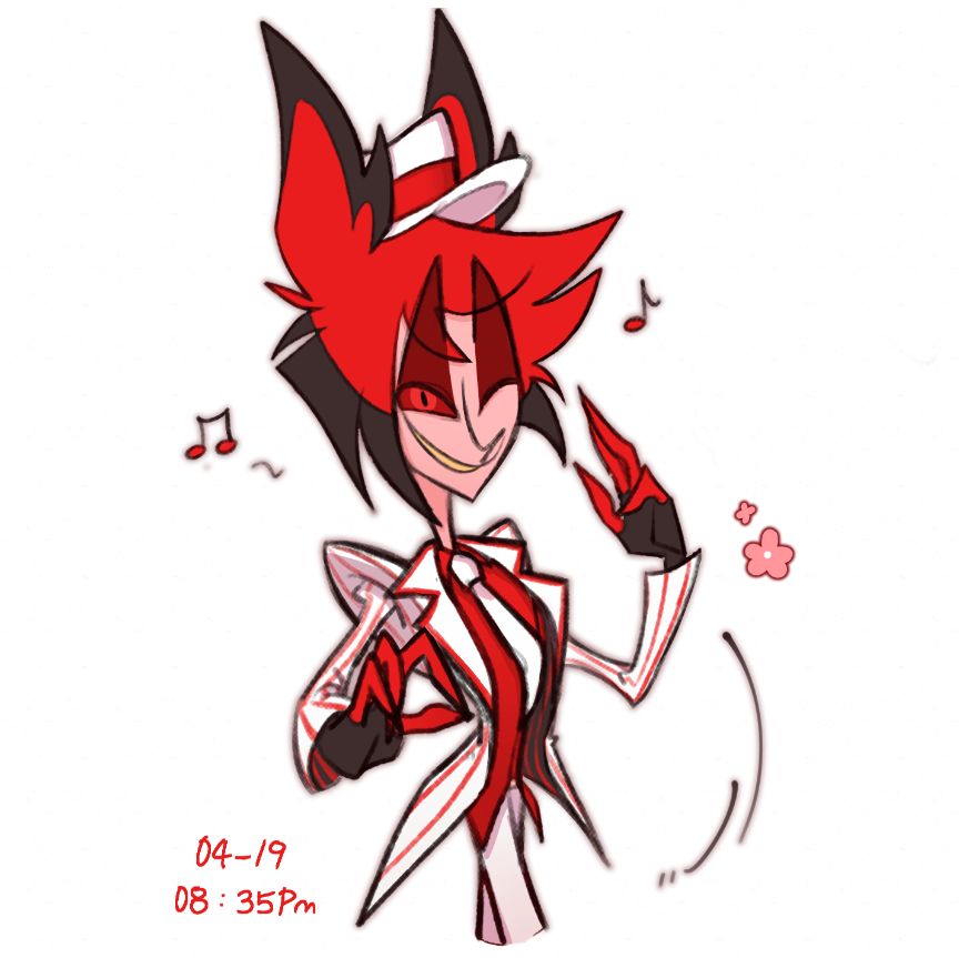 aesop091's tweet photo. Don't be shy, 
My frendo! 

Lat's Swing!📻

#HazbinHotelAlastor #fanart https://t.co/50p9Lyxg2h