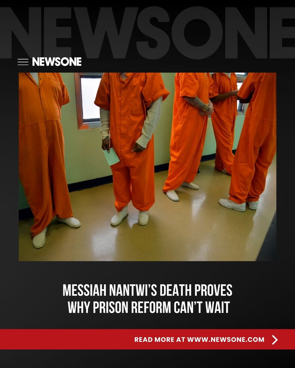 newsone's tweet photo. What happened to Messiah Nantwi behind the walls of Mid-State Correctional Facility should alarm every American — especially those who believe in justice, due process, and the rule of law. https://t.co/oHbKv0vcKF

More on #NewsOne.com
📸: The Washington Post / Getty https://t.co/LtEchNyeeo