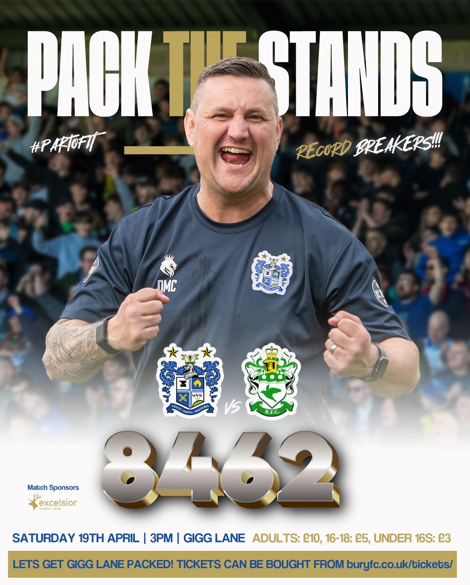Bury Football Club tweet media