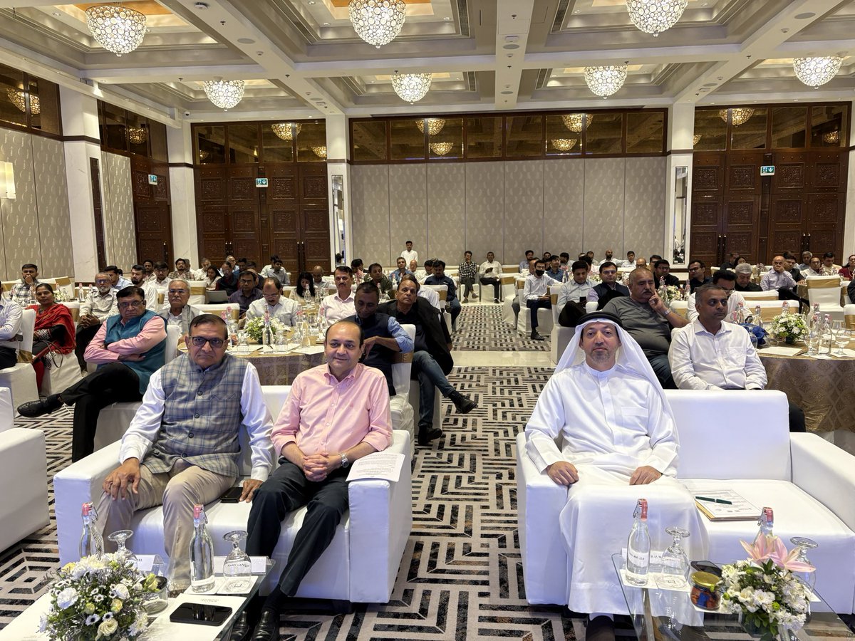 Participated in the FICCI-organised Road Show of the Sharjah Airport International Free Zone Authority (SAIF Zone) in Ahmedabad, themed ‘Expand Your Business Globally Through SAIF Zone, UAE’.

It was an honour to meet and interact with H.E. Mr. Saud Al Mazrouei, Director General,