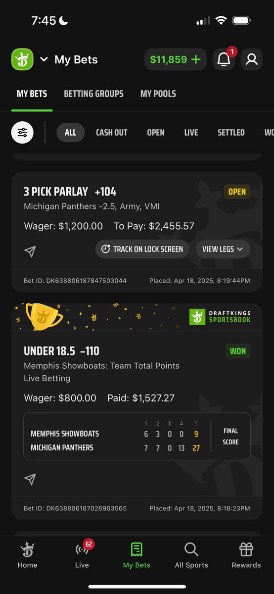 CashWithChanler's tweet photo. Great Friday sportsbetting 

 + $6,400 more games today! 

Comment “plays” and I’ll DM you my picks! https://t.co/bPZoF6efuO
