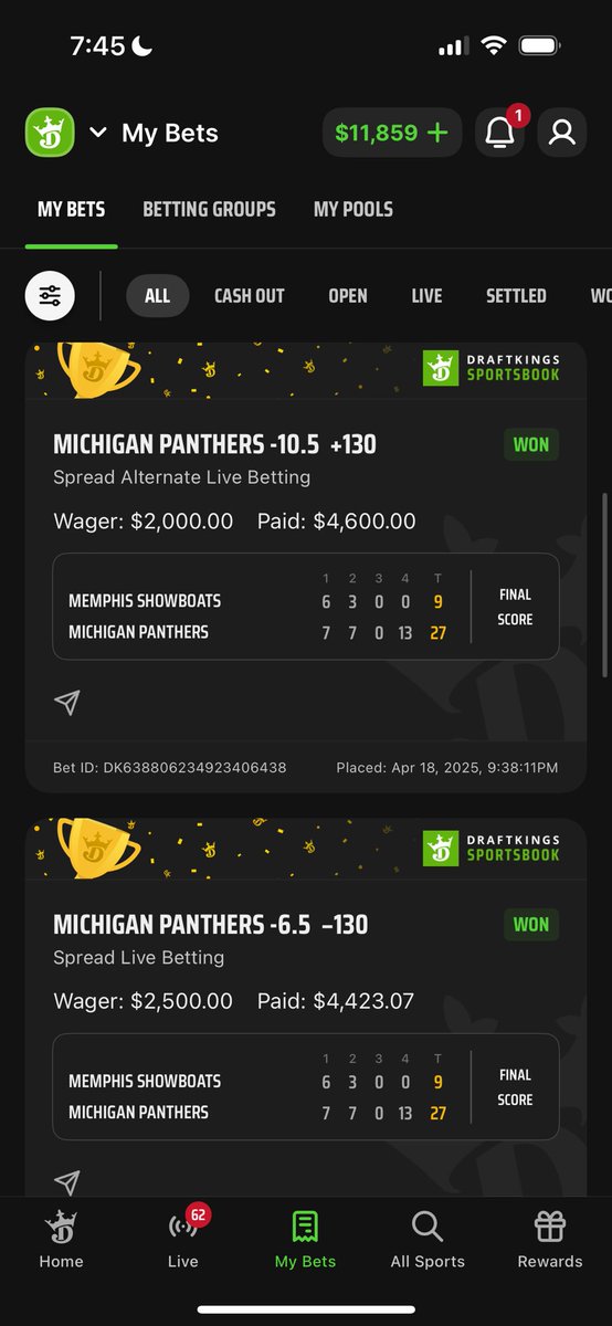 Great Friday sportsbetting 

 + $6,400 more games today! 

Comment “plays” and I’ll DM you my picks!
