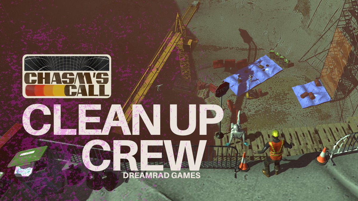 dreamradgames's tweet photo. Clean Up Crew:
This was my Submission for the CHASM'S CALL Community Render Challenge run by ​@pwnisher. 

Started out pretty late, finished late too 😅👍 Always fun to participate though.
  
I used Blender3D.
#chasmscall #blender3d #blender #b3d #blenderart https://t.co/HkNzSMwroq