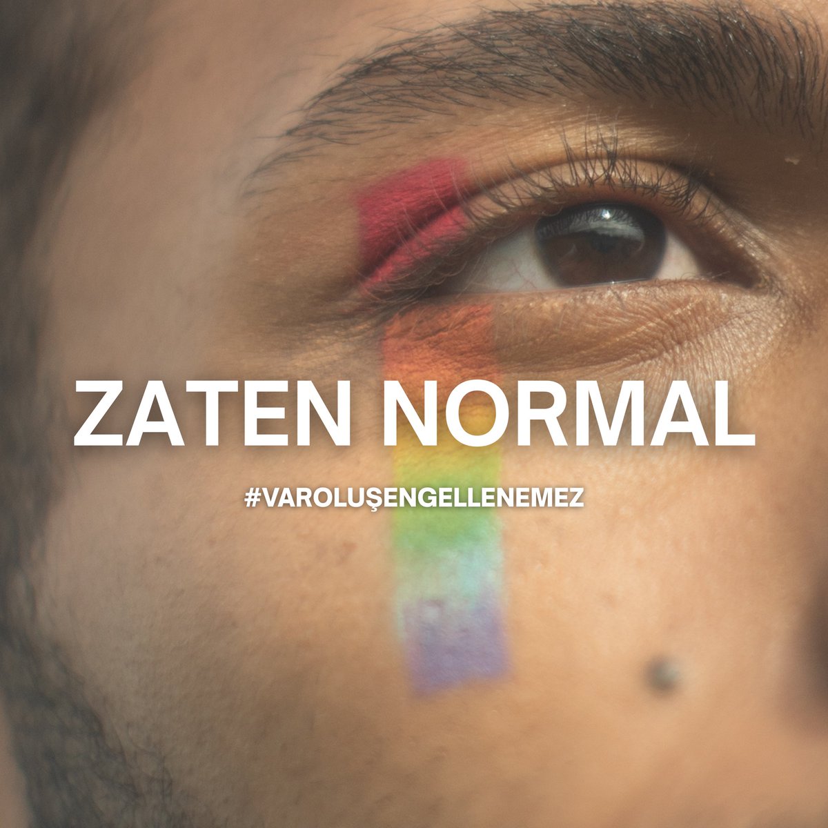 O zaman başlıyoruz: #varoluşengellenemez