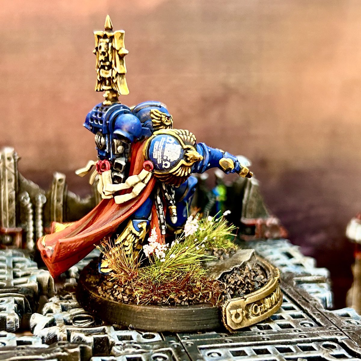 100tungamer's tweet photo. Space Marine Captain, from the Company Command
#warhammercommunity #warhammer40k #spacemarines #Captain #CompanyCommand #FirstBorn #100tungamer #gamesworkshop #gamesworkshop40k #tabletop #minipainting #eobcomplete #slaythegrey https://t.co/d9h7Lt6ynB