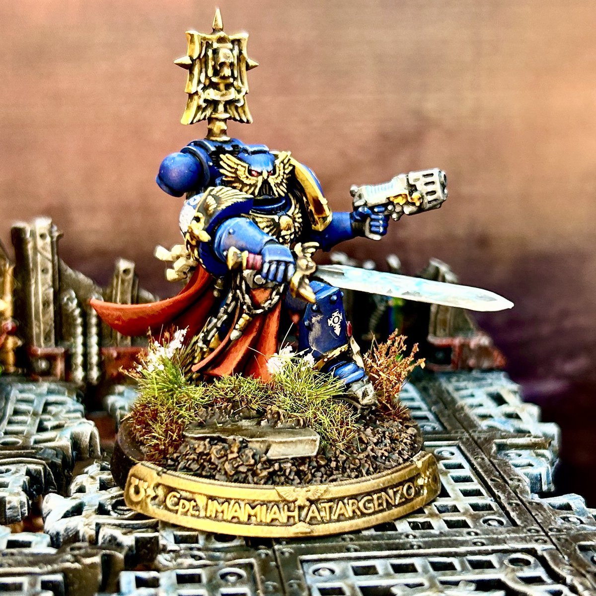 100tungamer's tweet photo. Space Marine Captain, from the Company Command
#warhammercommunity #warhammer40k #spacemarines #Captain #CompanyCommand #FirstBorn #100tungamer #gamesworkshop #gamesworkshop40k #tabletop #minipainting #eobcomplete #slaythegrey https://t.co/d9h7Lt6ynB