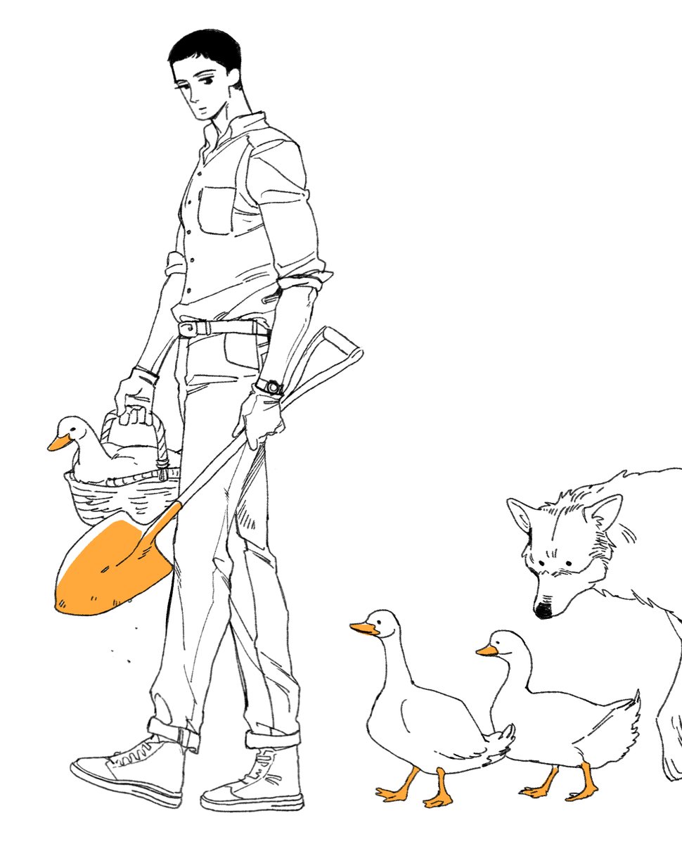 사실 나이트폴 내용 이후에 집에간 아인이 오리알을 얻어와서 키우는 얘길 좀 생각했어요 내 오리 건드리면 가만안둔다며 총들고 다키울때까지 지킴
#울프인더하우스