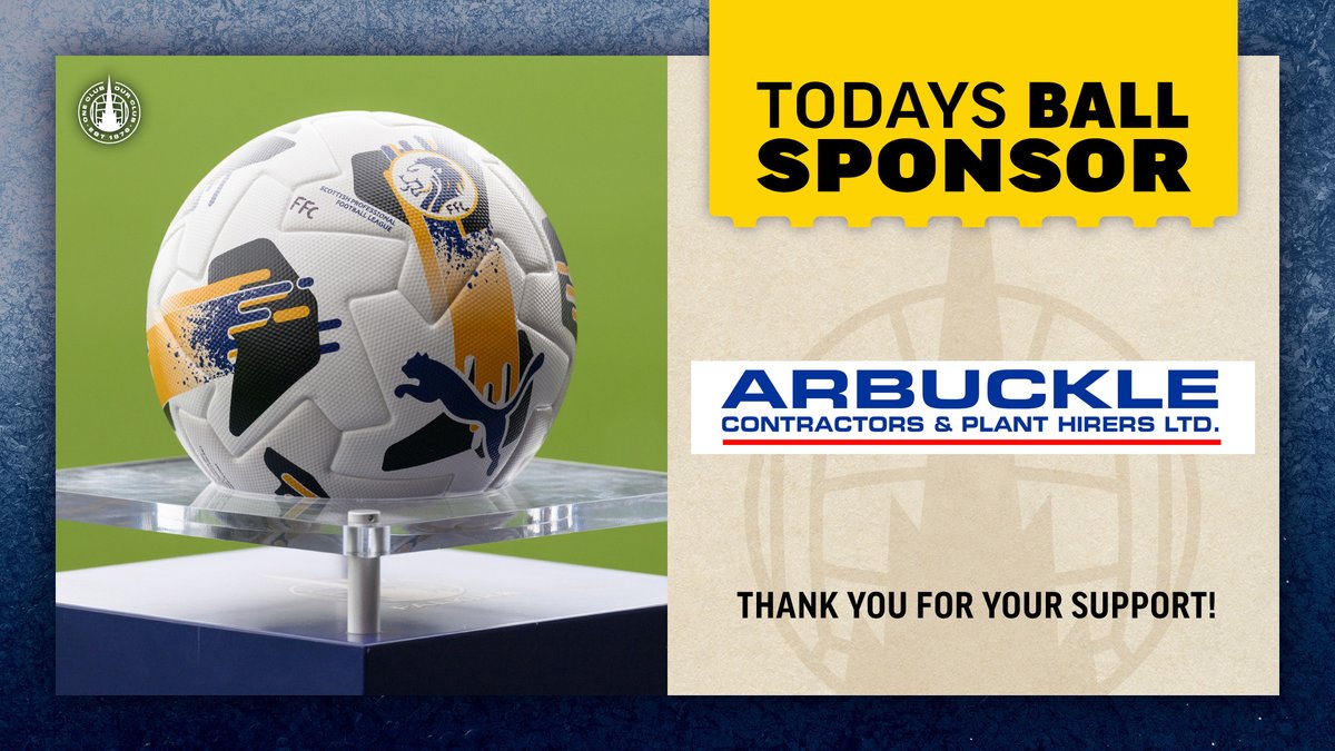 FalkirkFC's tweet photo. 🤝 We'd also like to thank today's Match Ball Sponsor and Partner of the Match!

⚽️ @ArbuckleCont 
🤝 @logicomms_ltd 

👏 Thank you for your support! https://t.co/ERgeyCBIN4