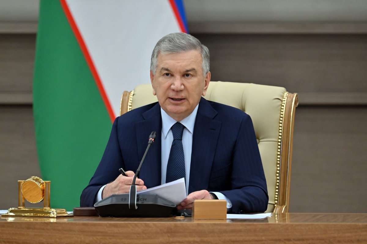 “Revenue growth should not rely on raising tax rates” – President Mirziyoyev

president.uz/en/lists/view/…