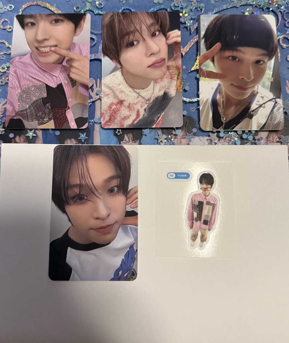 torihiki1502's tweet photo. nct wish 交換 トレカ poppop

譲 シオン リク ユウシ

求 リョウ (同種又は💖の付いたリョウ)

郵送又は都内手渡し希望です。

条件の合う方いらっしゃいましたら、お気軽にリプライまたはDMお願い致します！ https://t.co/jjaNSDP1Gt