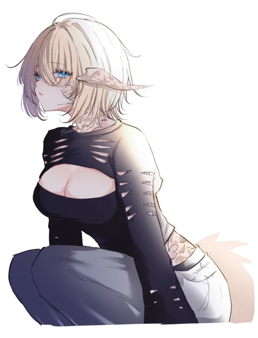 服ちょっと違うけど普段のアウラちゃん