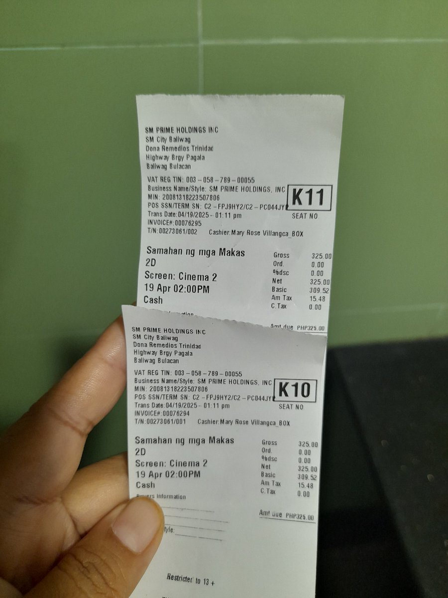LavenderHaze105's tweet photo. Just Got Home... Me and my BFF enjoy this movie so Please watch samahan ng mga makasalanan in cinema near you....
Thank you @barda_fc
#DavidxSamforSNMM
#SamahanNgMgaMakasalanan https://t.co/u0nJHcIGNs