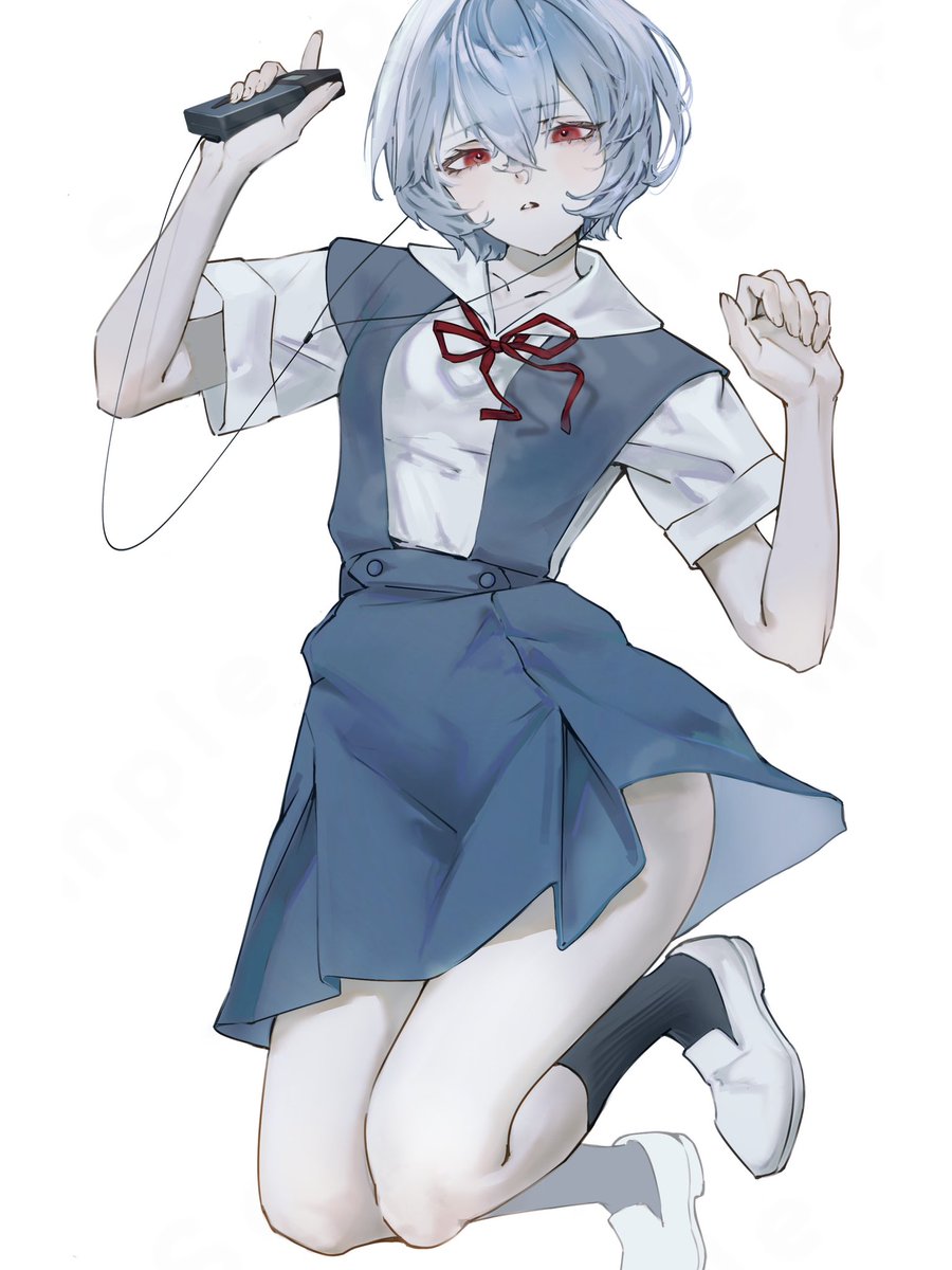 Cafsunsun's tweet photo. #綾波レイ #エヴァンゲリオン
#AyanamiRei #Evangelion #fanart 
手癖100％のレイちゃん https://t.co/FmRI1lVH9X