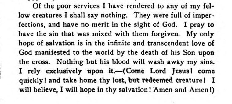 d3bach's tweet photo. βMy only hope of salvation is in the infinite and transcendent love of God manifested to the world by the death of his Son upon the cross. Nothing but his blood will wash away my sins.β¦(Come, Lord Jesus!)β Testimony of #BenjaminRush, American Patriot, who died on April 19, 1813. https://t.co/wiqjrhXs9Z