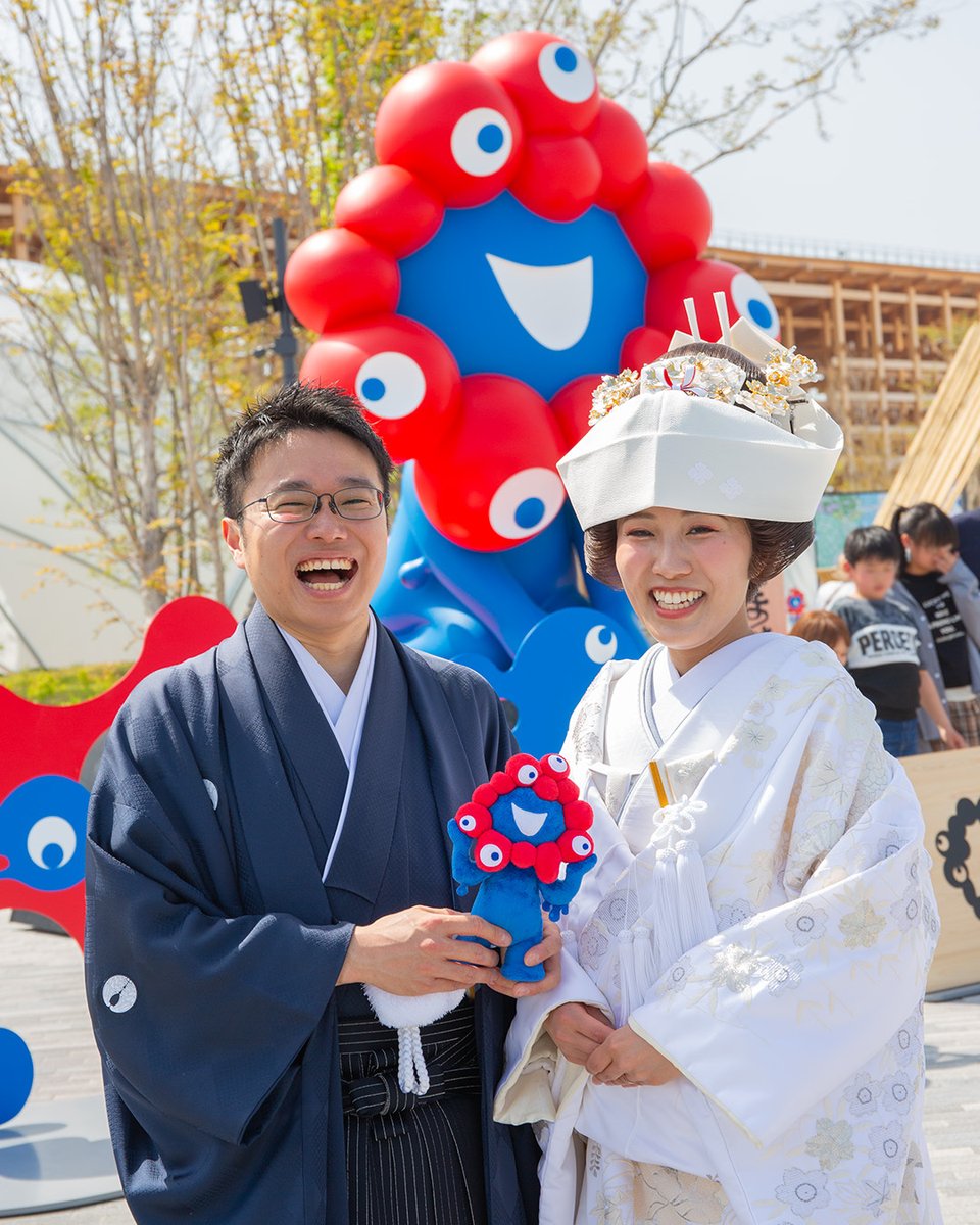 expo2025japan's tweet photo. ┊✧✧✧ BEST PHOTO ✧✧✧┊

2025.04.19

⠀　　　　⡀⣶⣿⣶⣄ ⣠⣶⣿⣶⡀
⠀⠀⠀⠀⠀⠀⢸⣿⣿⣿⣿⣿⣿⣿⣿⣿⣿
　　　 🔵Happy wedding🔴
⠀⠀⠀⠀⠀⠀⠀⠈⣿⣿⣿⣿⣿⣿⣿⠋
⠀⠀⠀⠀⣾⣿⣿⣧⠀⠻⣿⣿⠿⠉
⣰⣿⣿⣿⣿⣿⣿⣿
⠸⣿⣿⣿⣿⣿⣿⠏
⠀⠈⠛⠿⣿⣿⡟

#EXPO2025  #HelloEXPO2025 https://t.co/oiEifmhvpz