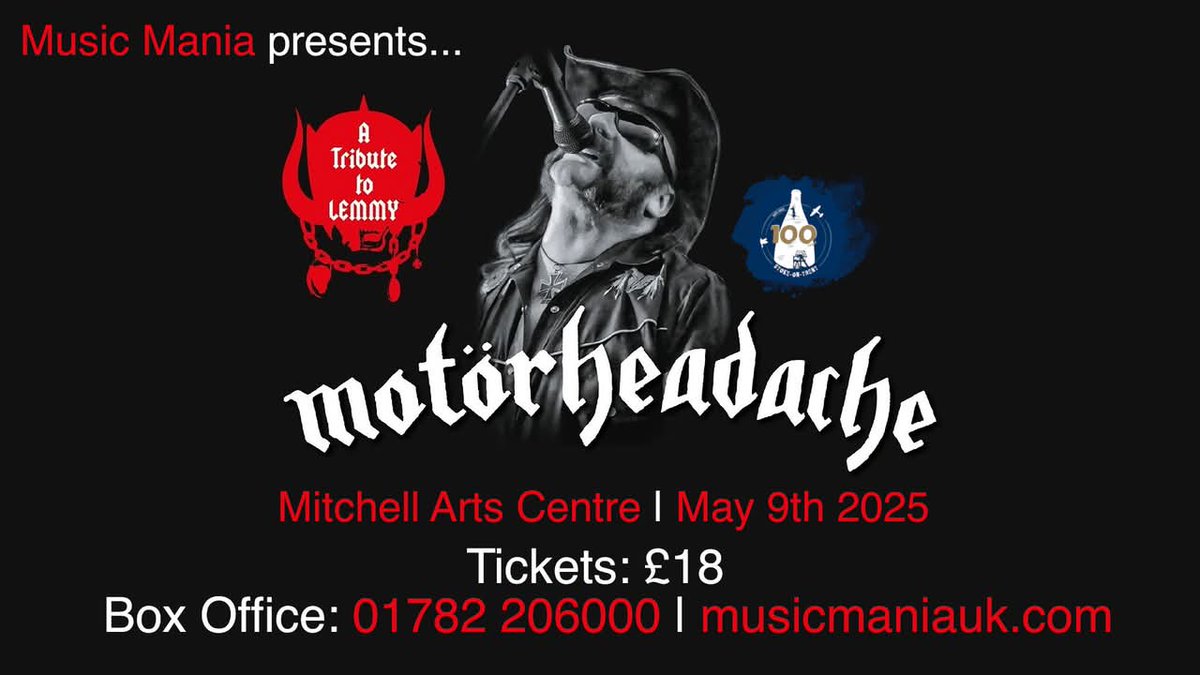 IFK_Legacy's tweet photo. Tickets from https://t.co/xpSmklrWWB #Lemmy #Motörhead https://t.co/hh0jkAyZc9