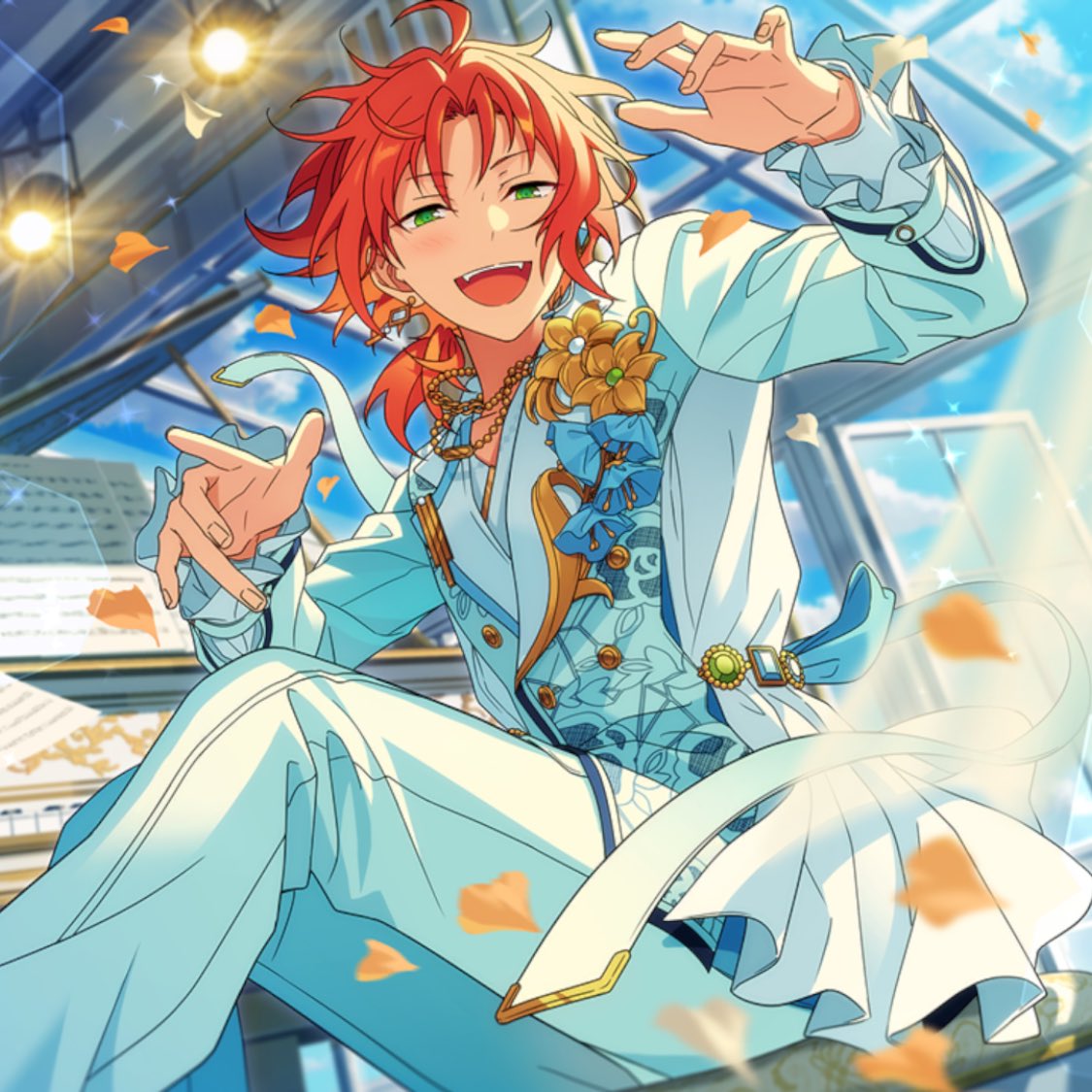 月永レオ フィーチャースカウト衣装 あんさんぶるスターズ フィーチャースカウト レオ編 月永レオ カラフル