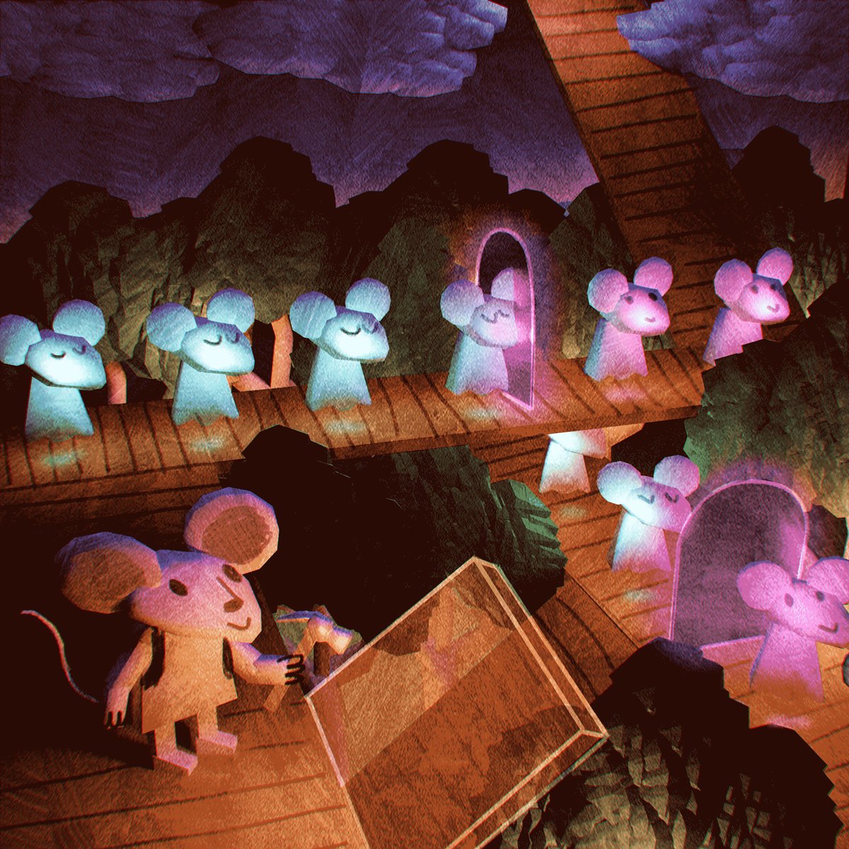 I'm making a game! Concept art below, check replies for more info.