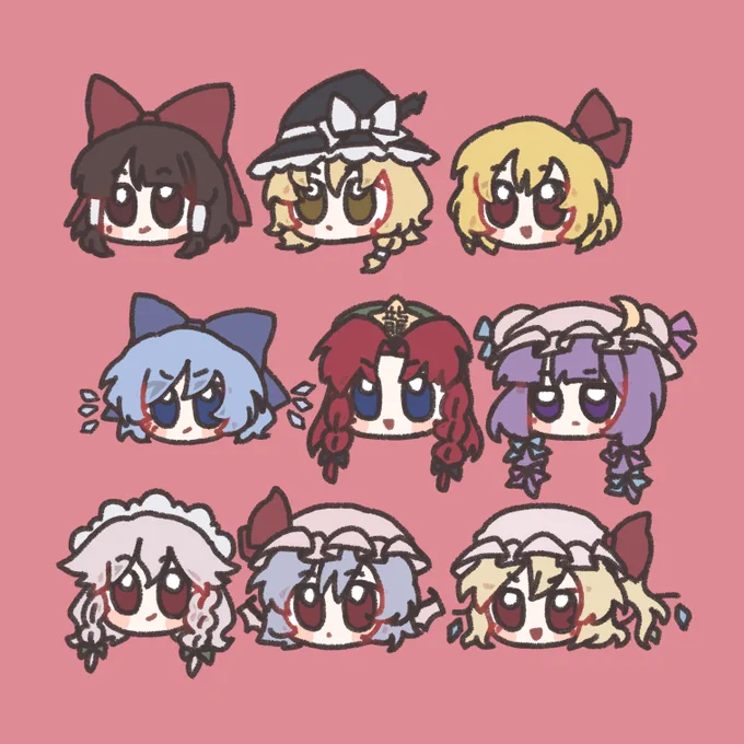 ちんまりこうまきょう。#東方project 