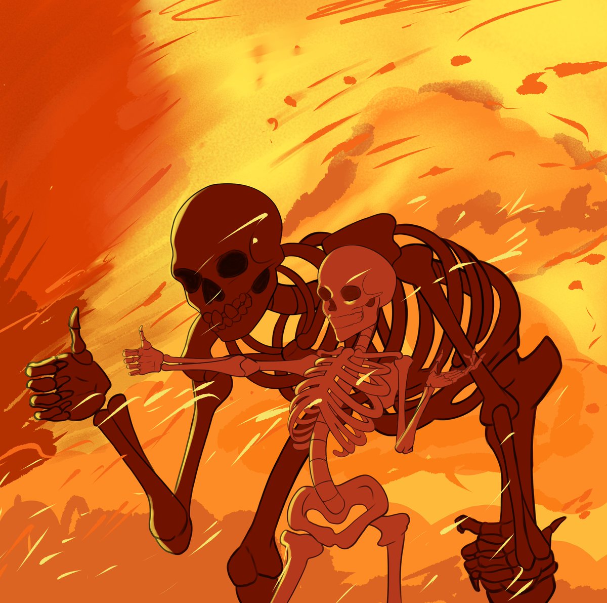 DiscoPunkArt's tweet photo. Loved the Fallout show, especially Lucy's character, how happy go-lucky she was in contrast to the horrid world she lives in. Had an idea for a comic about a bimbo vault dweller and an equally dumb super mutant traveling the wasteland together, maybe one day. https://t.co/AQY9c1fOKd