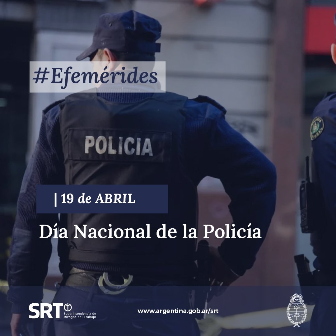 ¡Les deseamos un feliz día!  

#Díanacionaldelapolicia