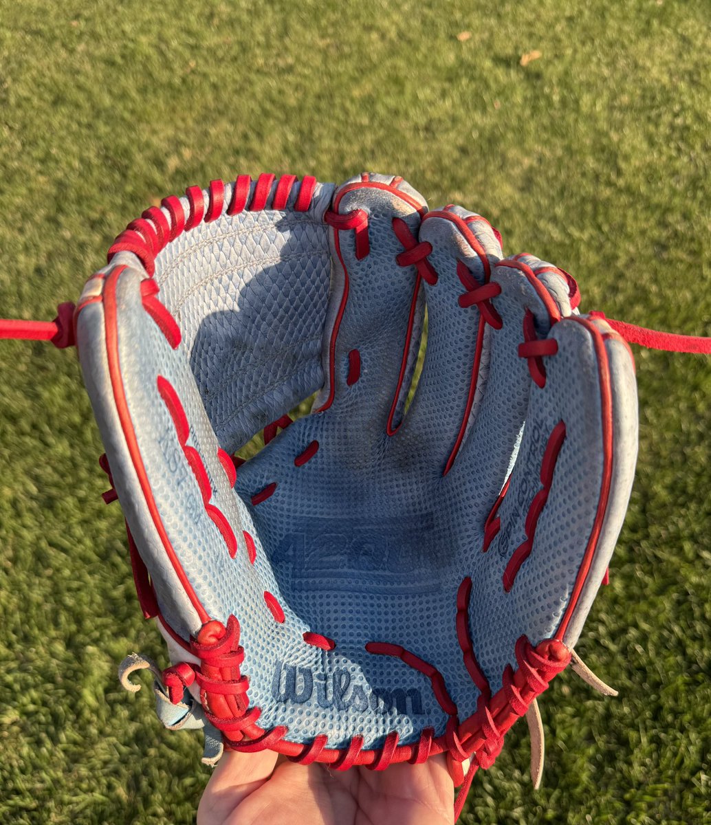 MWGloveWorks's tweet photo. Color change! Got rid of the old dingy white and replaced it with Cardinal Red from @buyfastpitchgloves. Finished with a clean and condition using @ballplayersbalm. #gLOVE #relacedontreplace #A2000 https://t.co/7eaLVhoMEZ