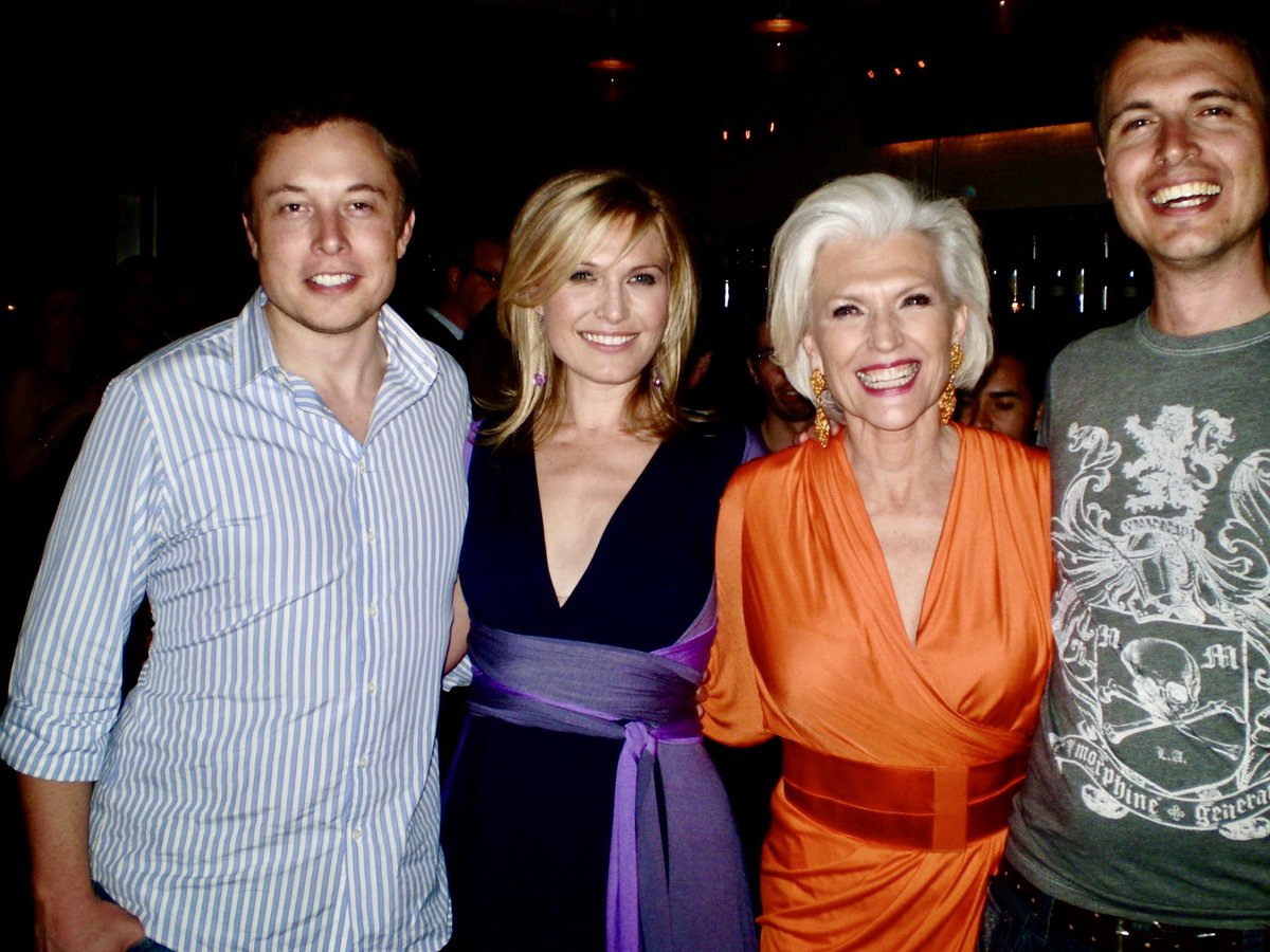 mayemusk's tweet image. 🎶 It’s my birthday 🎶🎂🤩
Every five years, my children give me a huge party. 
Photos from 70, 65, 60, 55, 50 
My hashtag is now:
#ItsGreatToBe77 🎉🎉