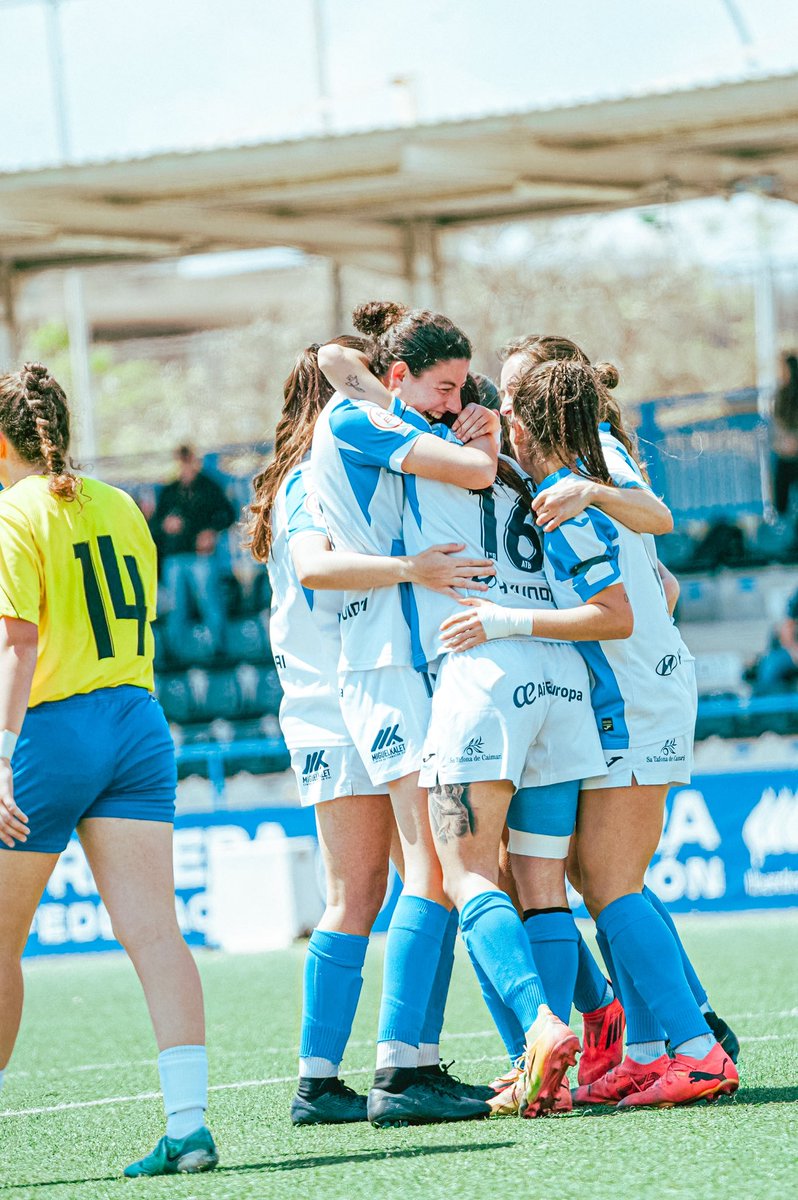 ATBFem's tweet image. 🚀 ¡VICTORIA CON REMONTADA!

El #ATBFemB gana gracias a los goles de Nerea y Bestard. 

🤍 Seguimos en la lucha por el ascenso💙