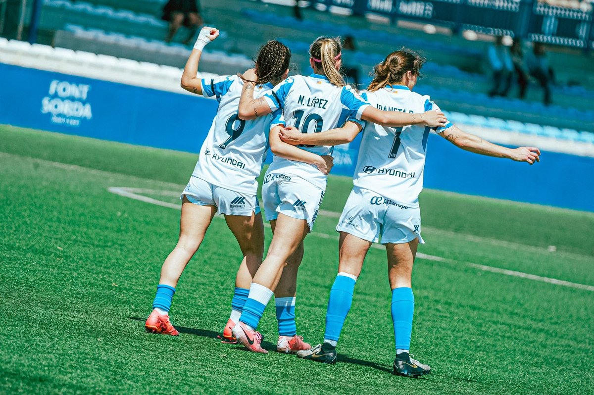 ATBFem's tweet image. 🚀 ¡VICTORIA CON REMONTADA!

El #ATBFemB gana gracias a los goles de Nerea y Bestard. 

🤍 Seguimos en la lucha por el ascenso💙