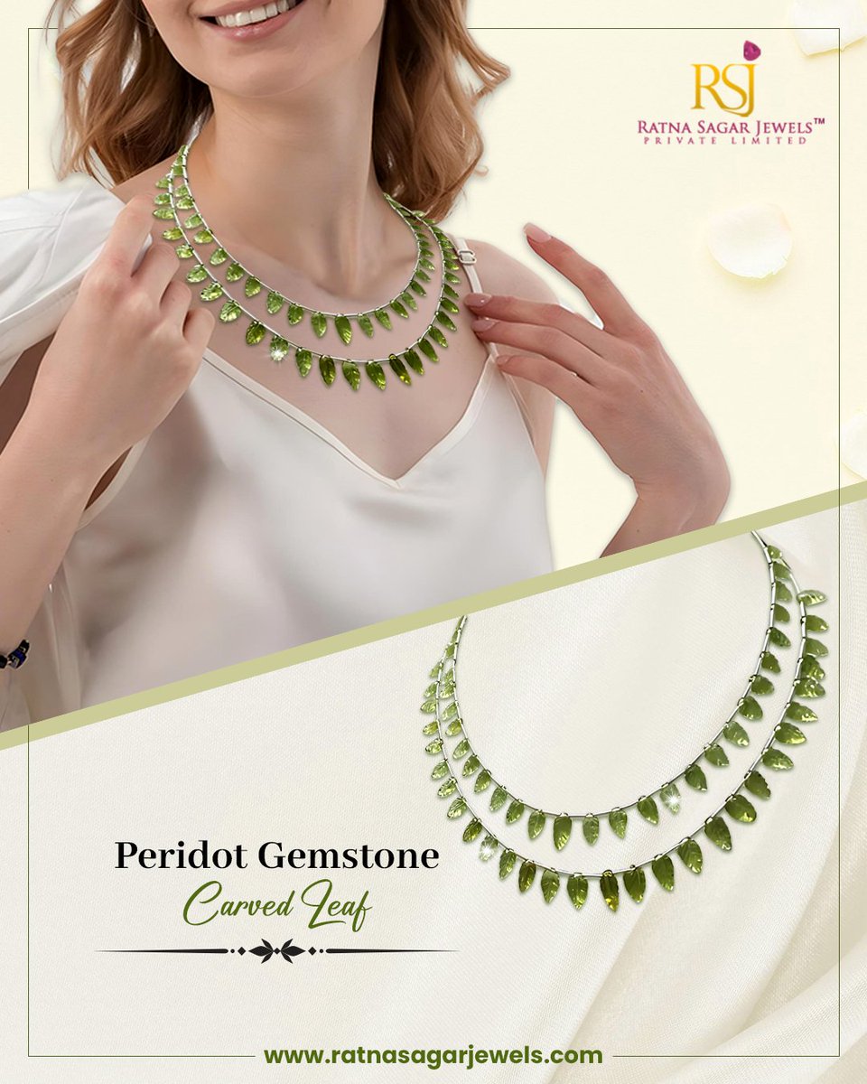 manojmaskara's tweet photo. Peridot Carved Leaf gemstones blend intricate craftsmanship with the natural vibrance of peridot—perfect for designers who draw inspiration from the earth’s elegance.
.
Order Now - https://t.co/SW61SAJL8d
.
.
#RatnaSagarJewels #GemstoneBeads #GemstoneLove #PeridotGemstone https://t.co/uHpT50SPyW
