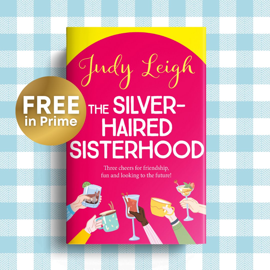 Boldwood Books (@boldwoodbooks) on Twitter photo Three cheers for friendship, fun and looking to the future! 🥂
#TheSilverHairedSisterhood is an uplifting and funny tale of friendships and new beginnings by <a href="/JudyLeighWriter/">Judy Leigh</a> ✨ Available now for free with Amazon Prime! mybook.to/SilverHairedSi… Three cheers for friendship, fun and looking to the future! 🥂
#TheSilverHairedSisterhood is an uplifting and funny tale of friendships and new beginnings by <a href="/JudyLeighWriter/">Judy Leigh</a> ✨ Available now for free with Amazon Prime! mybook.to/SilverHairedSi…