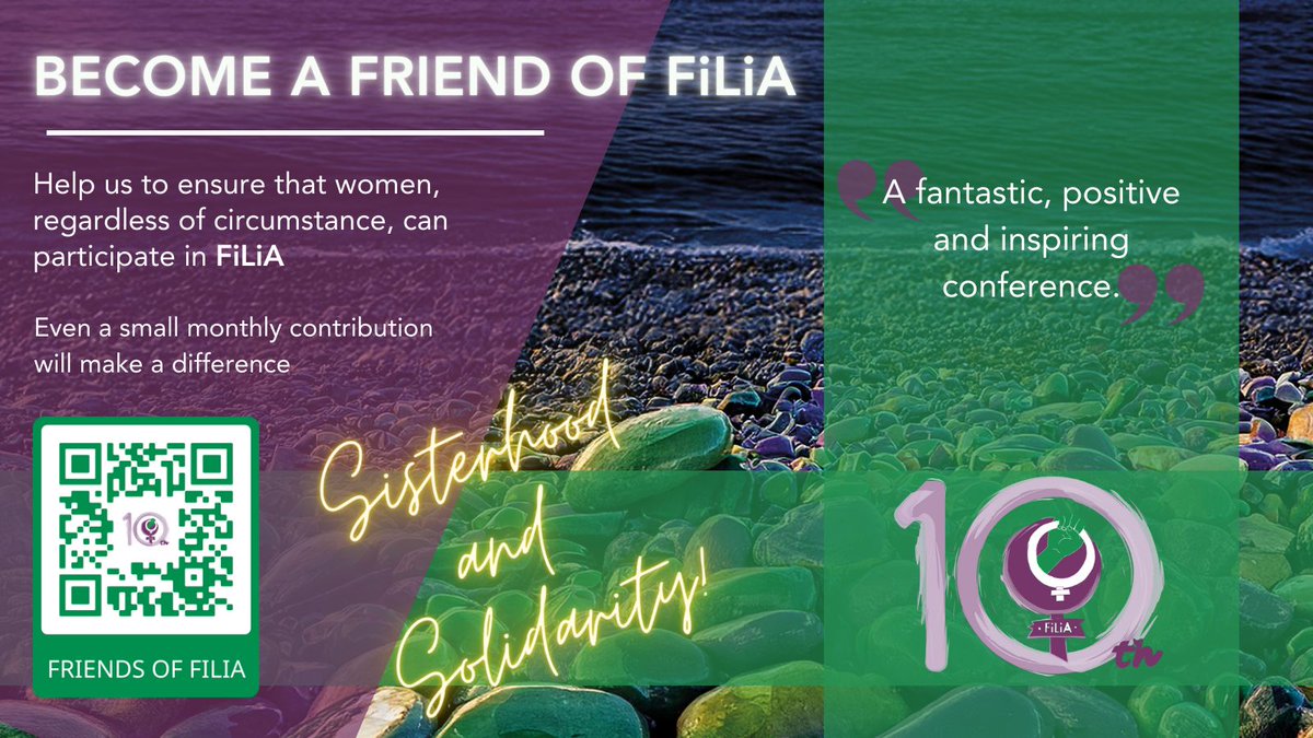 "A fantastic, positive and inspiring conference"

Become a Friend of FiLiA

#Sisterhood #Solidarity #FiLiA2025

filia.org.uk/friends-of-fil…