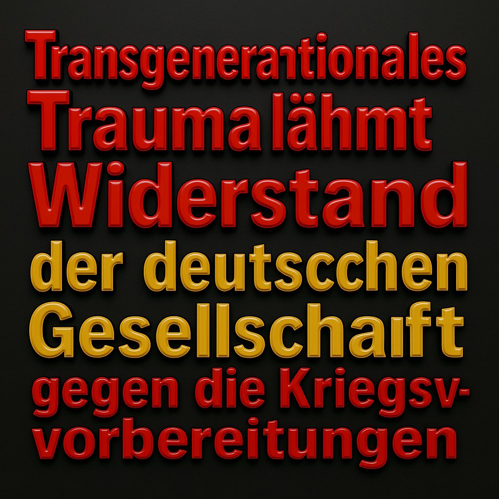 android98669749's tweet photo. D. Bevölkerung hat Angst u. ein #transgenerationales #Trauma !- daraus lassen sich viele #Verhaltensweisen d. heutigen Nachfahren beobachten
#Phänomen wird oft als #Wiederholungszwang (nach #Freud) oder #Reinszenierung beschrieben
https://t.co/73sfsoXt9h
@TimKoffiziell
@elonmusk https://t.co/V53fItEcGB