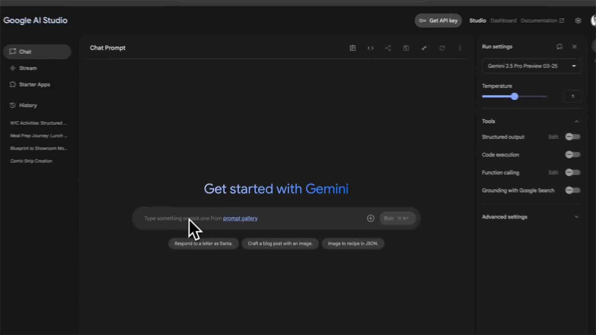 vincent_quezada's tweet photo. Novedades de Google AI Studio y Gemini API: la era de la inteligencia artificial multimodal avanzada

https://t.co/GGcxjkki4h

#one_digital #onedigital #GoogleAI #APIStudio #Gemini #Desarrollo #IA #Codigo #Aplicaciones #Herramientas https://t.co/sJ2nXfcu1z