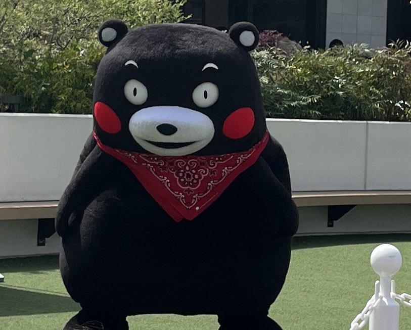 おくま 55_kumamon くまモン、おやくま〜🌟 自分は公私ともに辛いことが多