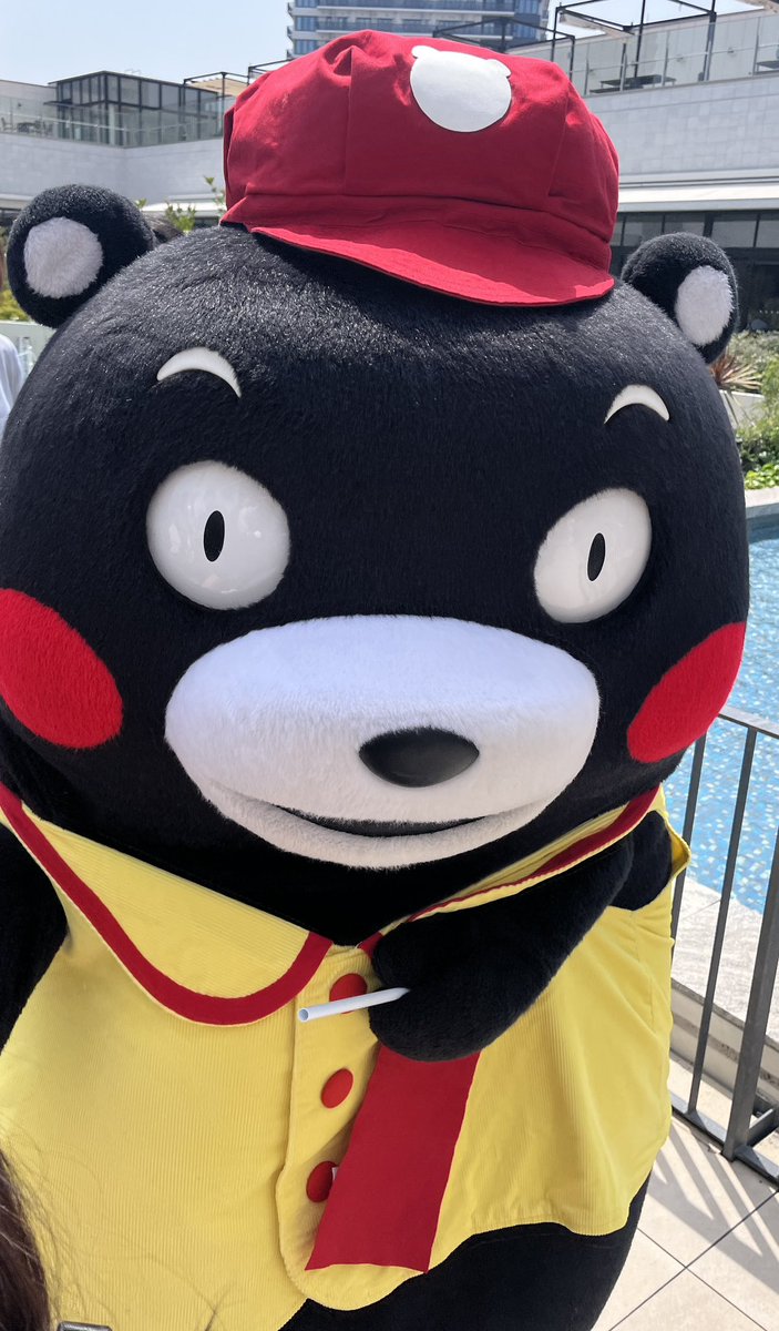 55_kumamon くまモン、おやくま〜🌟 自分は公私ともに辛いことが多