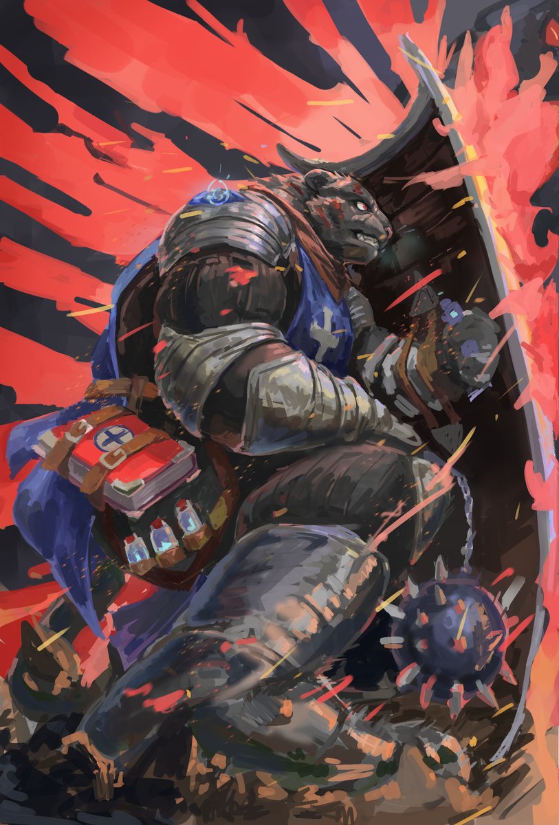 Tsabasa_'s tweet photo. [Practise] Paladin 聖騎士
@banna097 https://t.co/v4TVJkdhtz