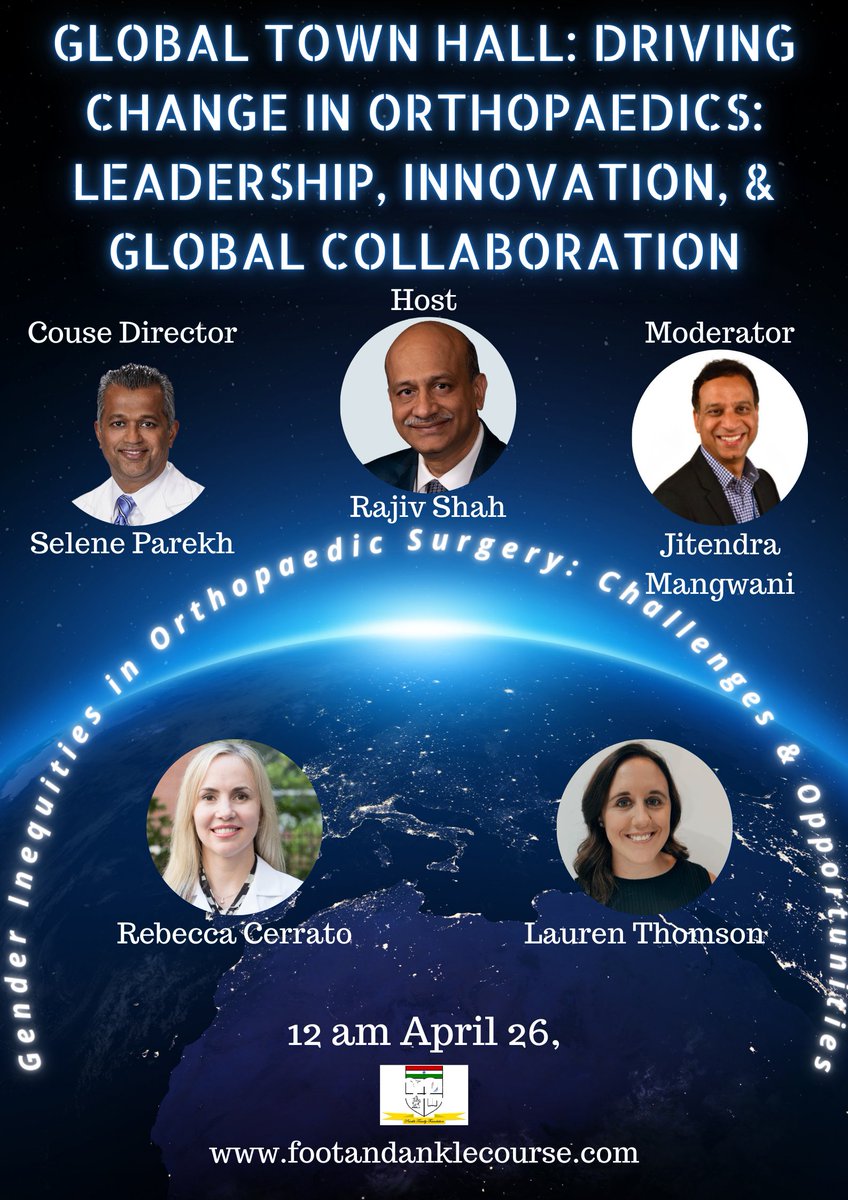 seleneparekhmd's tweet image. 🌍✨ Addressing Implicit Bias in Patient-Doctor Interactions!

📅 April 26, 2025 | ⏰ 4 AM
📌 Topic: Overcoming bias for better care

🎙 Dr. Selene Parekh | 🎤 Dr. David Richardson

FREE 👉 zurl.co/9Q8Fb

#Orthopaedics #ImplicitBias #FreeEvent #PrincetonNJ