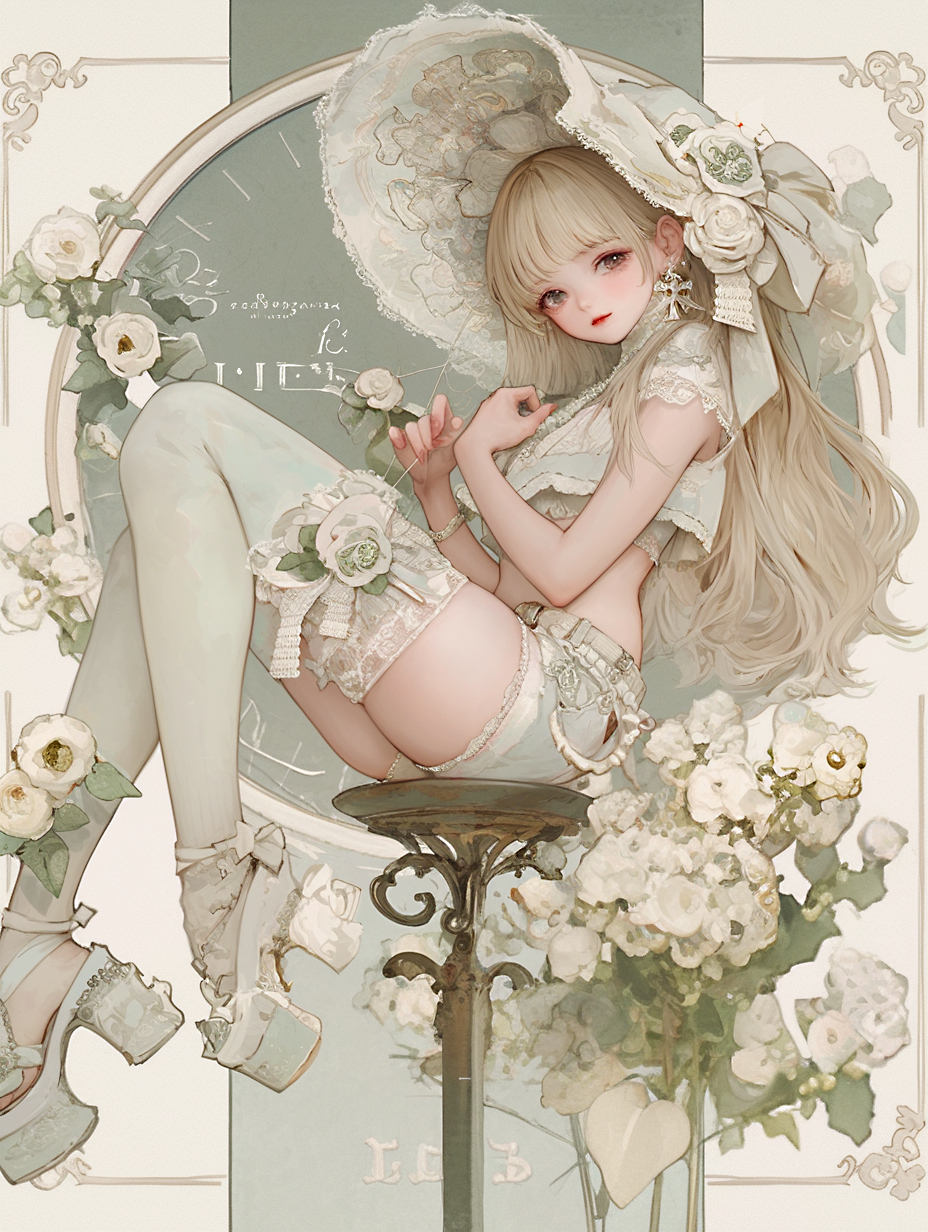 シーグラスアート ♡空から舞い降るイースター♡ FlowerEgg