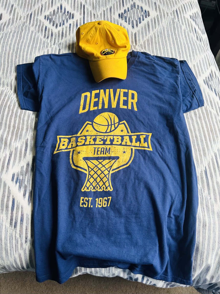 ChefMBaldwin's tweet image. #GameDayAttire #LFG #Nuggets