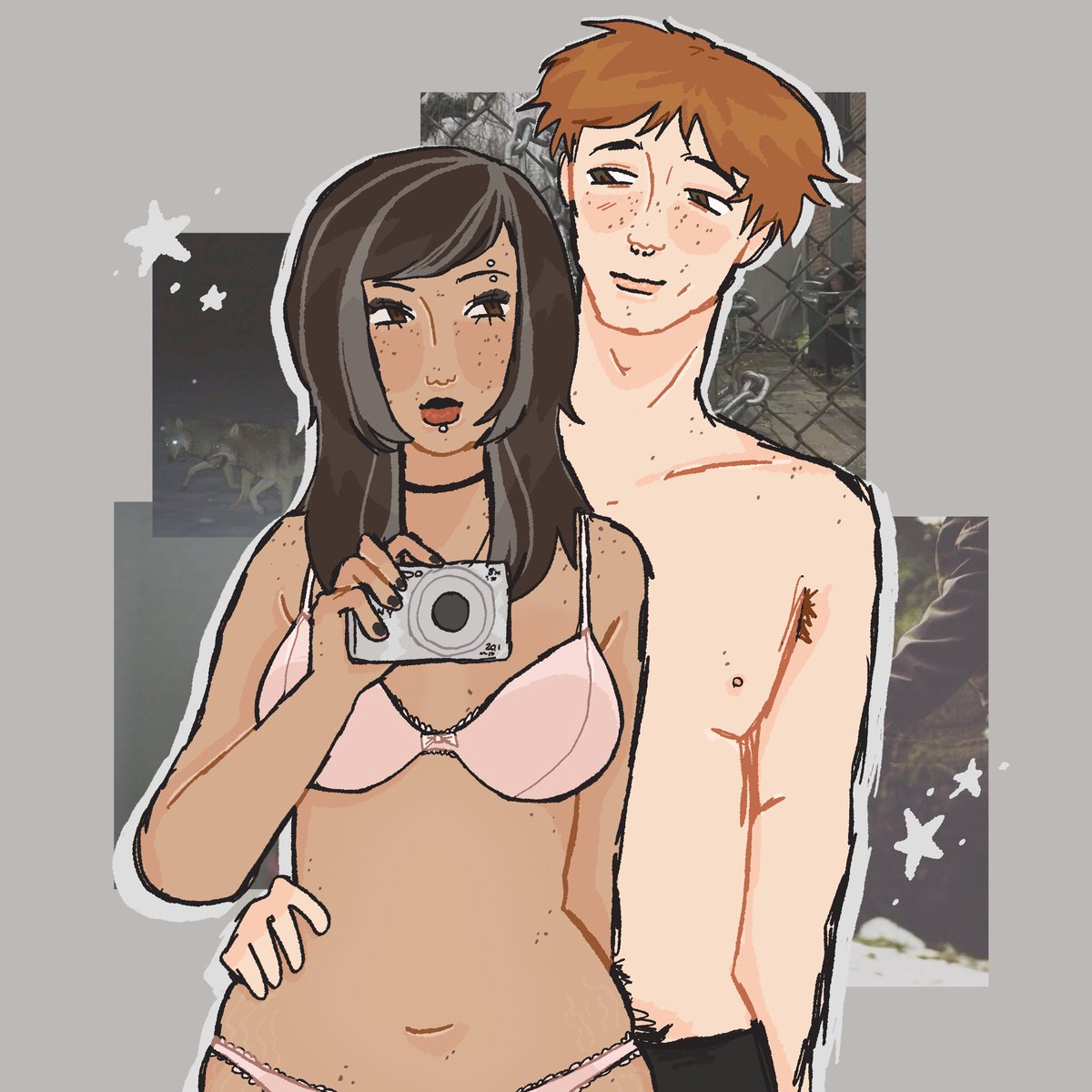 _somethingh's tweet photo. oc stuff…..leigh + her bf… https://t.co/zATbAL8tCz