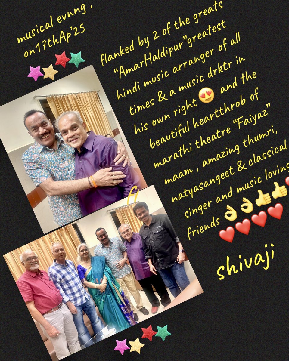 shivaajisatam's tweet photo. 2 Greats … Faiyaz &amp; AmarHaldipur 😍😍❤️❤️👌👌👍👍 https://t.co/w60LeUlH8d