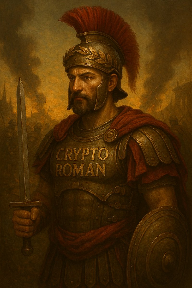 CRYPTO__ROMAN's tweet photo. #CryptoRoman #Bitcoin #Crypto #memecoin #NFT #blockchain #blockchain https://t.co/k8tj5uSYsM