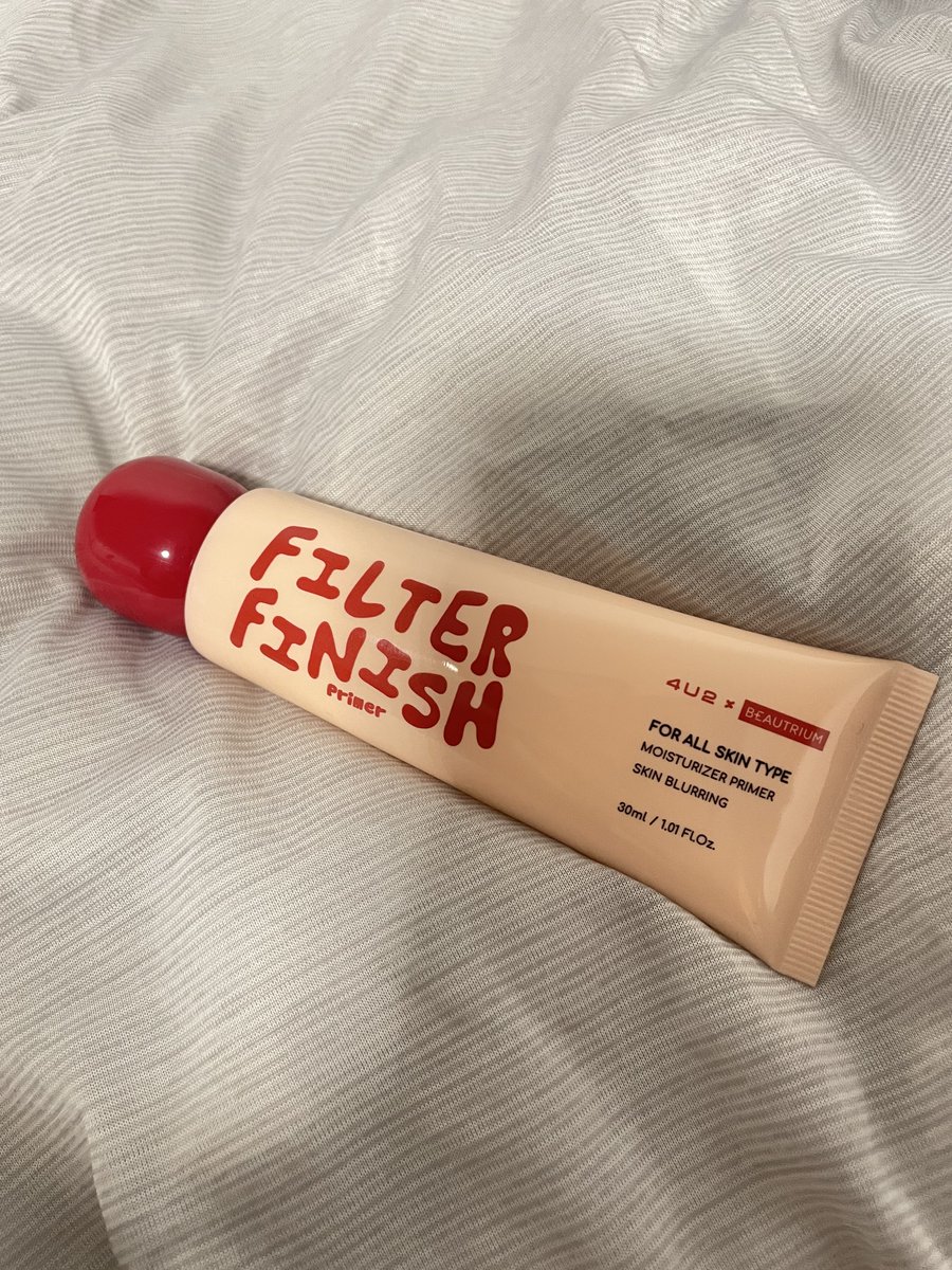 bluepantry's tweet photo. ส่งต่อ 4u2 filter finish primer 

🍎 120.- ส่งฟรี

ใช้ไปครั้งเดียวค่า เหลือเยอะมากๆ

#ส่งต่อเครื่องสําอาง #ส่งต่อ #ส่งต่อคสอ https://t.co/CpT8m56lQ4