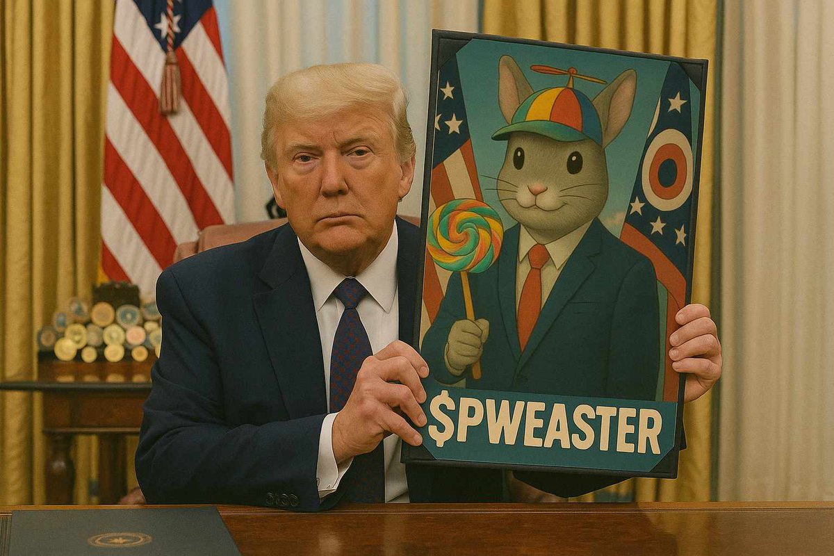 PweasterBunny's tweet photo. 🚨🇺🇸 Breaking: Just-in, Trump announces new Tariff plans. 

@WatcherGuru

#pweaster #pwease #solana https://t.co/lalcuuTyqv
